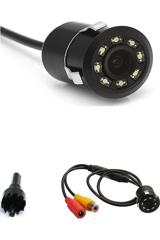 Gece Görüşlü Kamera 8 Ledli Geri Vites Kamerası