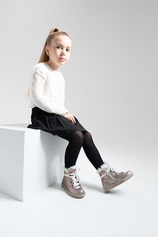 Mnpc Kız Çocuk Vizon Simli Hakiki Deri Anatomik Günlük Bot 24k4b9952721 Vizon