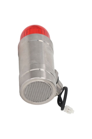 Yaozixa Stainless Steel Endüstriyel Uyarı Lambası - Yüksek Parlaklık Led Ve 100 Db Buzzer İle Gaz Tespiti İçin