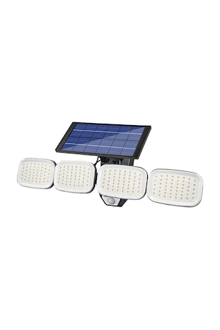 Powermaster 6 Volt - 3 Watt Solar Panelli Hareket Sensörlü 200 Smd Ledli Lamba Pm-8048