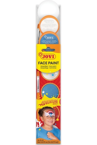 Jovı 174ad Krem Yüz Boyası Macera Dünyası 8ml X 3 Renk