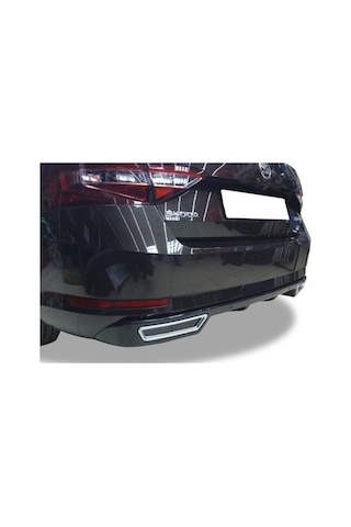 Skoda (Plastik) Superb Egzoz Görünümlü Difüzör