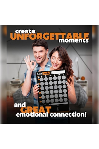 Zaga Oyun Love Guide Çiftler İçin Sürpriz Görev Panosu Türkçe Çok Renkli