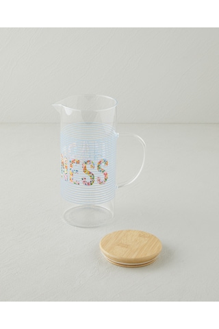 English Home Happiness Cam Sürahi 1500 Ml Renkli