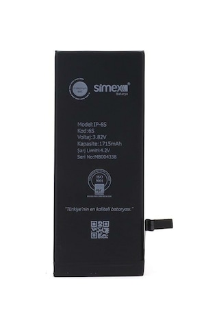 Simex Apple Uyumlu iPhone 6s İle Sbt-01 Batarya