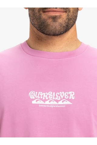 Quiksilver Tree Connection Ss Erkek Kısa Kollu Tişört Eqyzt08034 Pembe