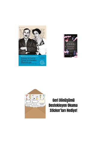 Stefan Ve Lotte Zweig In Amerika Mektupları + Karmaşık Duygular + Okuma Sticker'ları