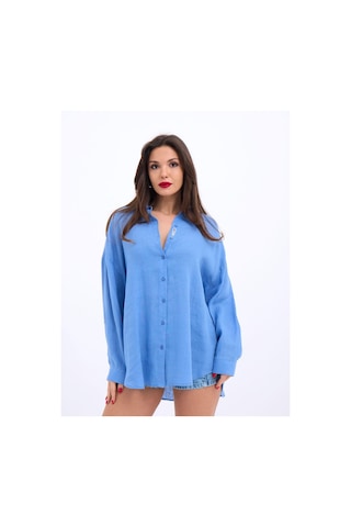 6758 Gömlek-mavi Mavi