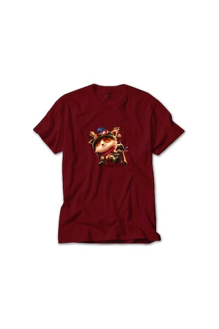 League Of Legends Teemo Kırmızı Tişört