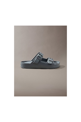 Calvin Klein Erkek Ergon Eva Double Bar Sandalet-16070 Mavi