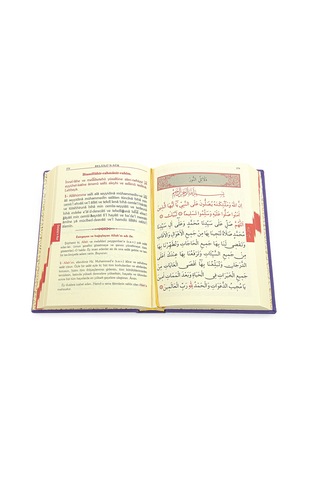 Termoderi Ciltli Büyük Cevşen - Mor