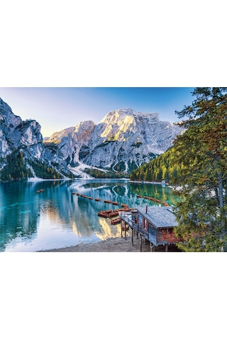 Anatolian 4000 Parçalık Puzzle - Braies Gölü 5205