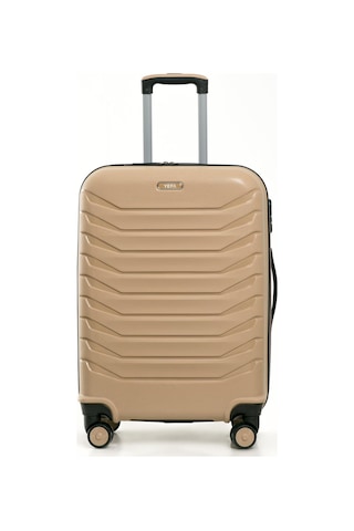 Yefa Pp Polipropilen Kırılmaz Orta Boy Valiz Altın