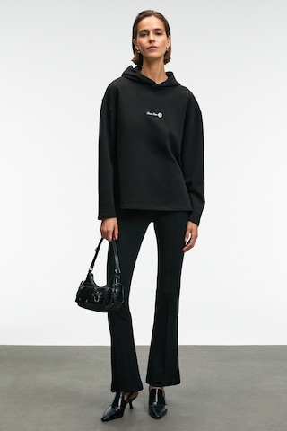 Grımelange Lysavıne Kadın Esnek Kumaşlı Slim Fit Siyah Pantolon siyah