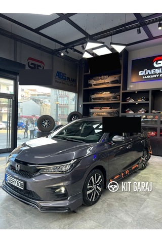 Kit Garaj Honda City 2022 Yan Marşpiyel Seti Boyasız