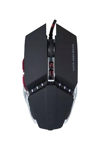 Concord C-24 Kablolu Metal Kasa 3200 DPI RGB Işıklı Oyuncu Mouse