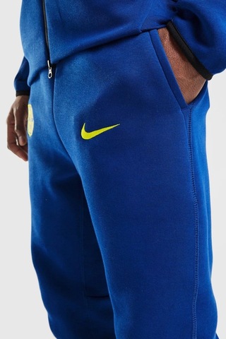Nike Fc Barcelona Tech Fleece Jogger Pant.dar Kesim Erkek Eşofman Altı Mavi