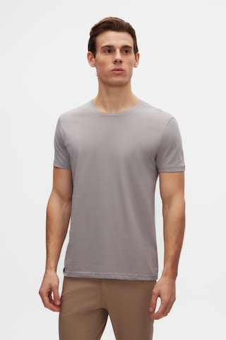 D's Damat Ds Damat Slim Fit Gri Bisiklet Yaka %100 Pamuklu Nefes Alabilen T-shirt 4hc141996753m 301