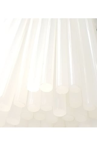 Slikon İnce Mum Sıcak Silikon Tabancası Çubuk 10 Adet