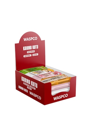 Waspco Protein Bar Karma Kutu 8 Çeşit Toplam 16 Adet