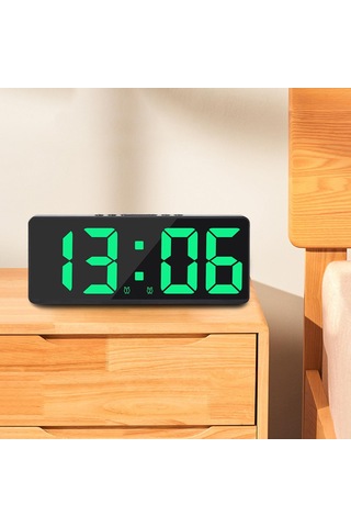 Suntek Dijital Elektronik Çalar Saat Erteleme Usb Geniş Ekran