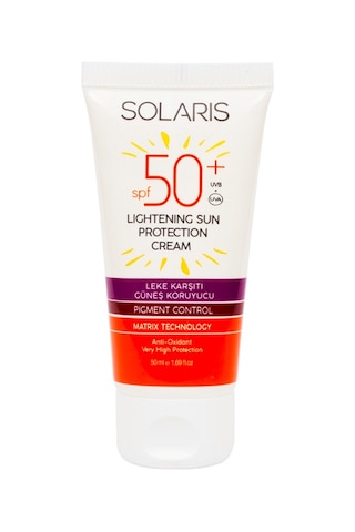 Solaris Güneş Kremi Leke Karşıtı SPF 50+ 50 ML