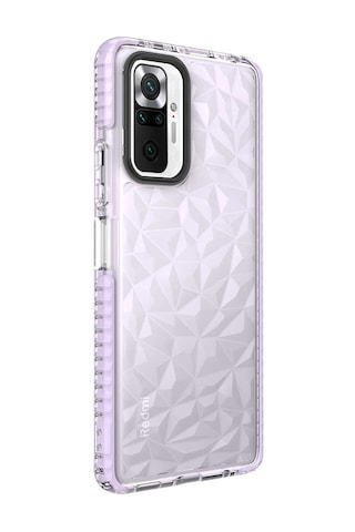 Zore Redmi Note 10 Pro Kılıf Msra Buzz Kapak - Pembe Pembe
