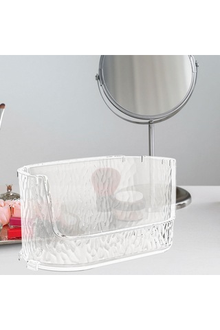 Homyl Kozmetik Vitrinin Makyaj Organizatör Tutucusu Tepsi