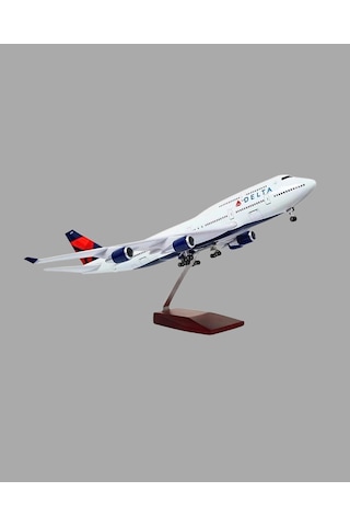 1/135 Delta Airlines Boeing 747 47 Cm Model Uçak Maketi