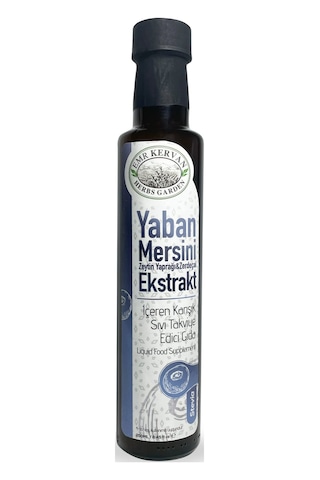 Emr Kervan Yaban Mersini Zeytin Yaprağı & Zerdeçal Ekstrakt Takviye 250 ML
