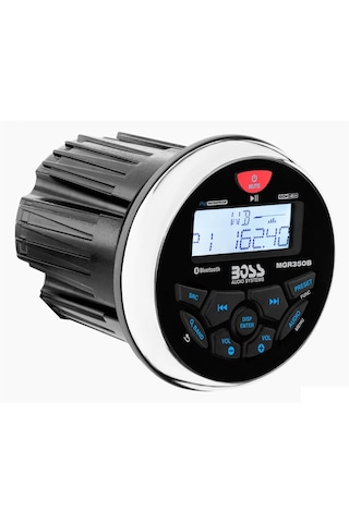 Boss Marin Teyp. Tekne Teyp Radyo. Yuvarlak Bluetooth Mgr350B
