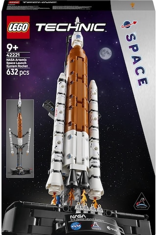 LEGO® Technic™ NASA Artemis Uzay Fırlatma Sistemi Roketi 42221 – 9 Yaş Üzeri Çocuklar için Yaratıcı Oyuncak Yapım Seti (632P)