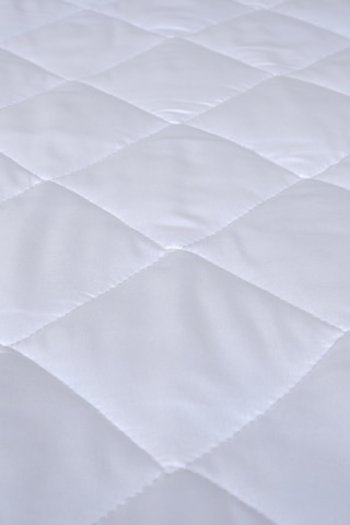Kapitone Fitted Full Kenar Yatak Koruyucu Alez Tek Çift Battal 5 Ebat Beyaz