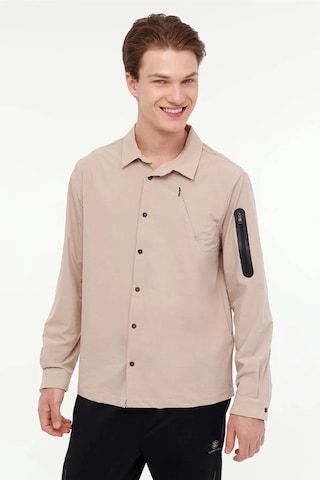 Lumberjack Zuhn 60itl522 Erkek Gomlek - Bej Bej