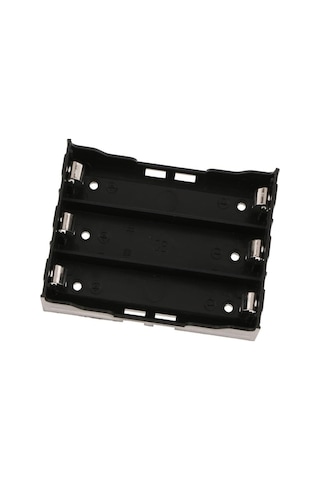 Trendooze Homyl 3 Adet 1.5v Aa Pil Tutucu Kılıf Kutusu Siyah Tel Talepleri Performanslı Depolama