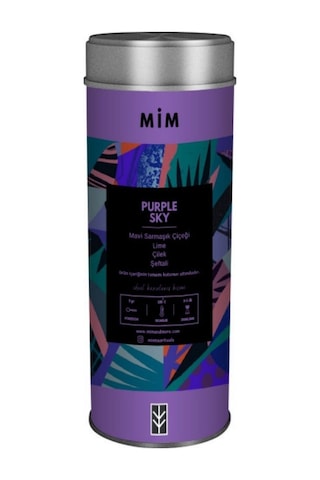 Mim Tea Purple Sky Tea Mor Kelebek Çayı 50 G