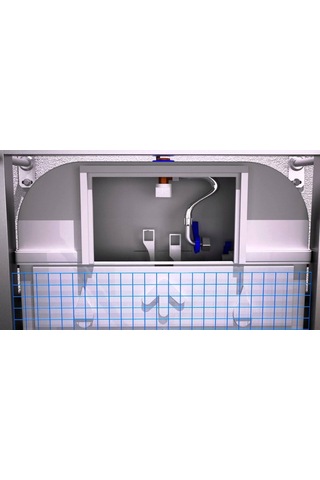 Lexroo Gömme Rezervuar Dirsekli Şamandıra Bağlantı Fleksi 3/8-1/2 20 Cm Standart
