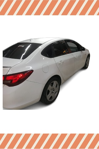 Opel Astra J Sedan Tüm Modellerine Özel 4'lü Mügen Tip Cam Rüzgarlığı