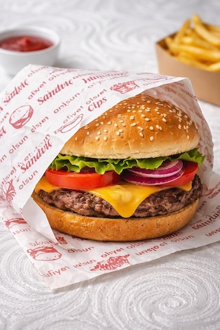 Hamburger Tost Ve Sandviç Kağıdı 12 X 17 Cm 1 Kg.