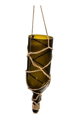 Vitale Mahal Halat Askılı Duvar Şişe Dekor Mumluk 13X85 CM Ak.Ez0