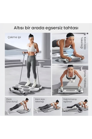 Sunup Sn-29123 Çok Fonksiyonlu Fitness Pilates Karın Egzersiz Aleti Siyah