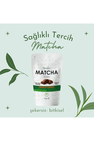 Fibrelle Matcha Çikolata Aromalı 50g