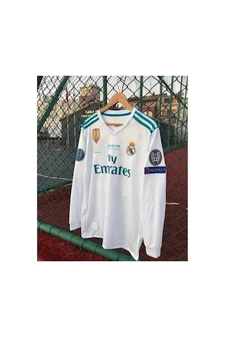 Real Madrid 2018 Kiev Şampiyonlar Ligi Finali Sergio Ramos Formas Beyaz