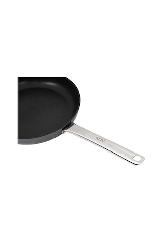 Titanium 26cm Tava, Çelik Sap Metalik Gri Açık Bakır