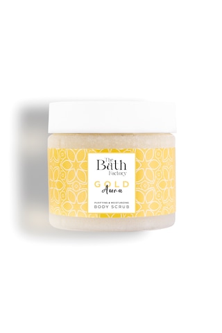 The Bath Factory Gold Aura Nemlendirici ve Arındırıcı Vücut Peeling 300 G
