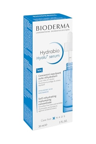 Bioderma Hydrabio Hyalu+ Dolgunlaştırıcı Ve Nemlendirici, Erken Yaşlanma Karşıtı Hyalüronik Asit Ve Niasinamid İçeren Yüz Serumu 30 Ml