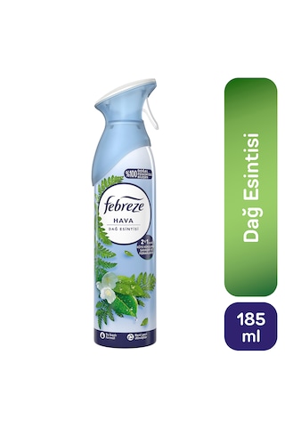 Febreze Dağ Esintisi Hava Ferahlatıcı Sprey Oda Kokusu 185 ML