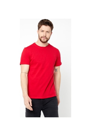 Erkek Çok Renkli T- Shirt Regular Fit Rahat Kesim Bisiklet Yaka Basic Tişört