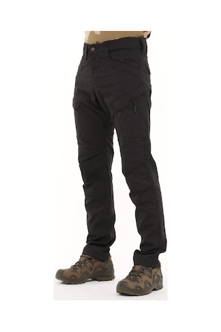 Single Sword Ön Cep Detaylı Taktik Outdoor Pantolon Siyah