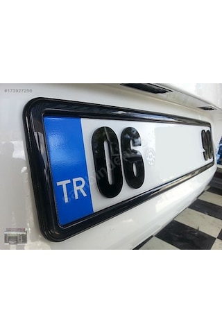 2 Adet Piyano Black Consept Plakalık. Yazısız Plakalık Çeşitleri 328695677
